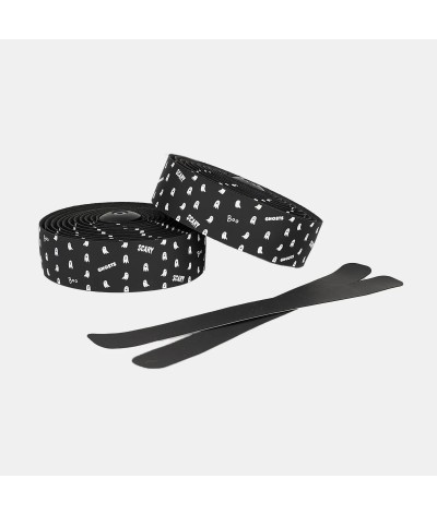 ENDURANCE - Ruban de cintre CASPER - Noir/Blanc