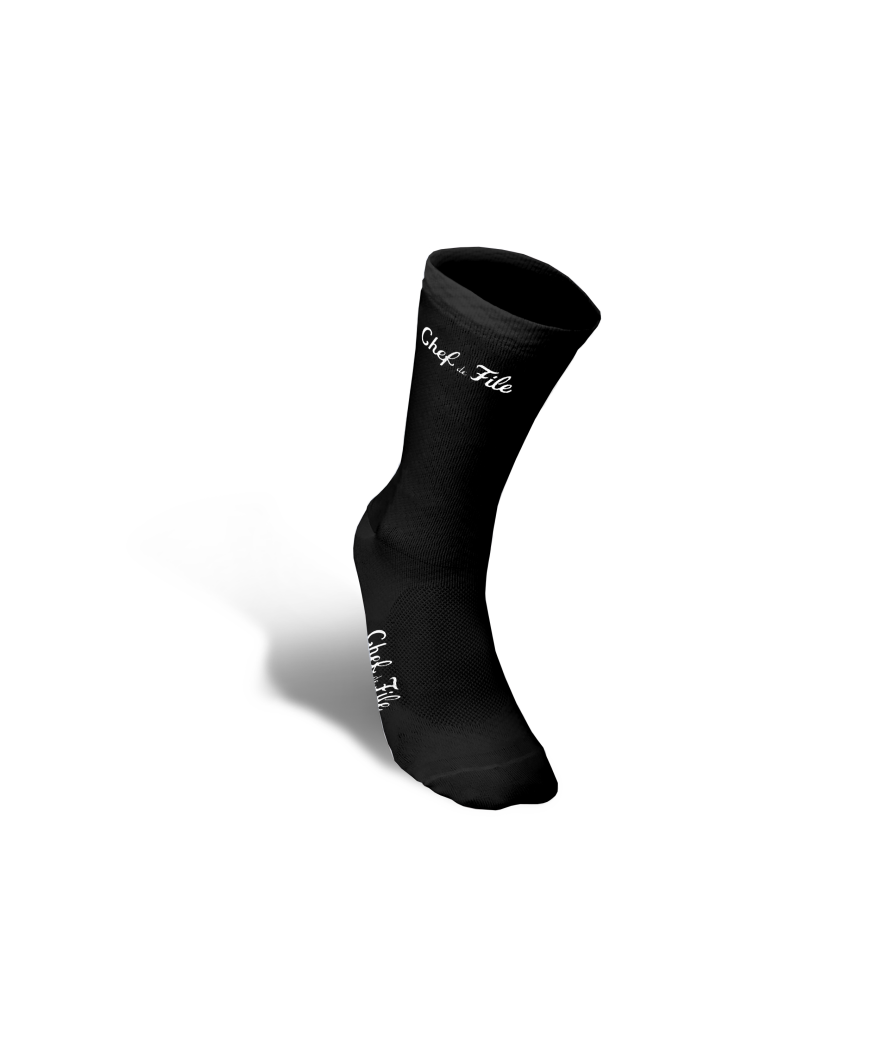 Chaussettes Chef de File - Noir