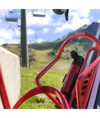 Porte Bidon Aluminium Rouge