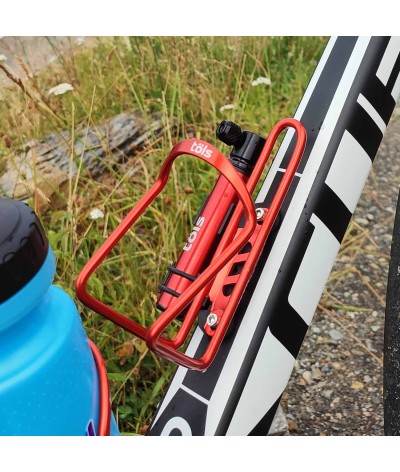 Porte Bidon Aluminium Rouge