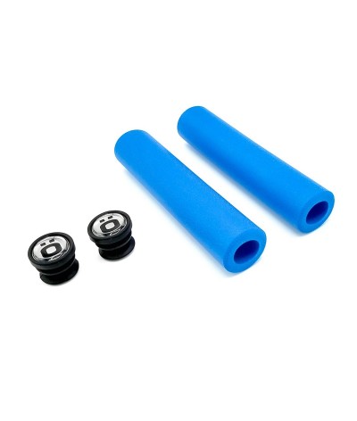 Poignée Silicone Bleu