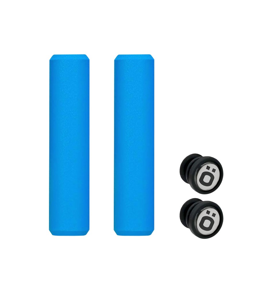 Poignée Silicone Bleu