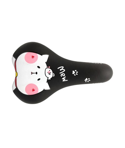 Selle Junior Chat Blanc