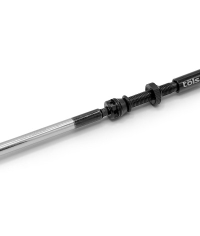 Valves Tubeless Aluminium Noir 44mm