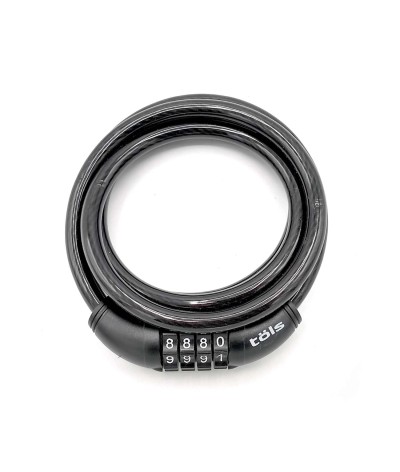 Antivol Spirale à combinaison 120 cm (L) x 8 mm (ø)