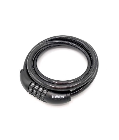 Antivol Spirale à combinaison 120 cm (L) x 8 mm (ø)