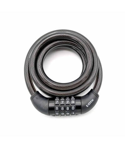 Antivol Spirale à combinaison 180 cm (L) x 12 mm (ø)