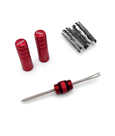 Kit de réparation Tubeless Rouge