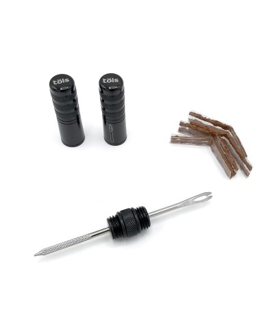 Kit de réparation Tubeless Noir