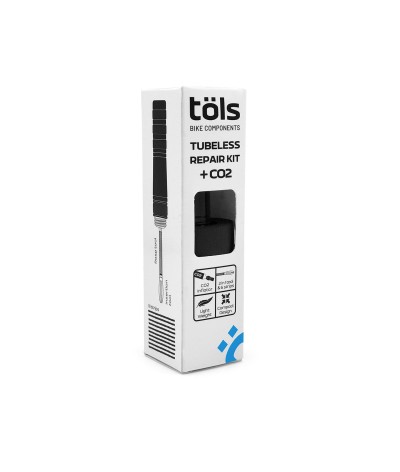 Kit de réparation Tubeless + CO2