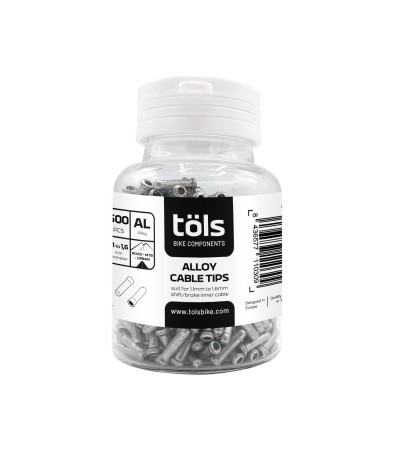 Embouts de câble 1mm/1,6mm (ø) ,Boite 500 unités