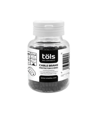 Joint Torique de protection de câble de frein 1,5 mm (ø), Boite 200 unités