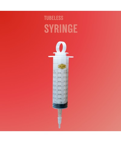 BLUB - Seringue tubeless avec injecteur - 100ml