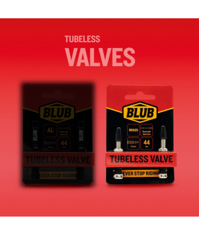 Valves Tubeless Blub Laiton 44mm