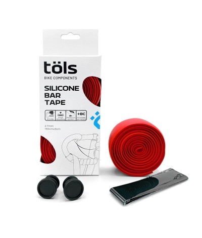 Ruban de cintre Töls silicone Rouge