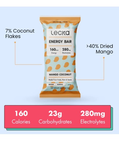 ENERGY BAR - MANGUE NOIX DE COCO