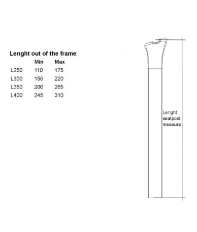 Tige de selle Tonale SL8 - Recul -15 - UD