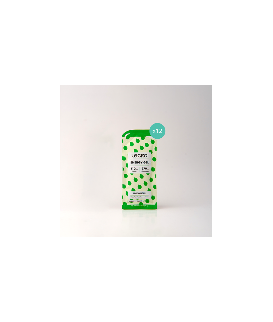 ENERGY GEL - CITRON VERT GINGEMBRE