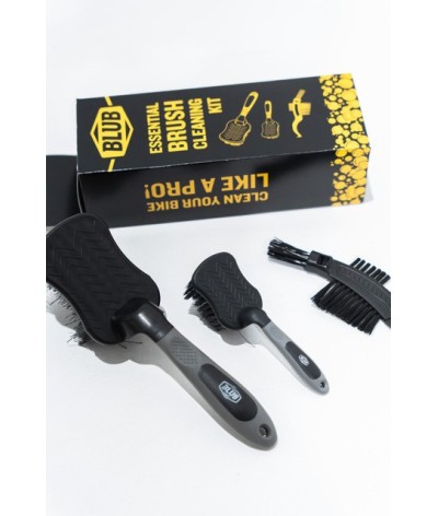 BLUB - Ensemble de brosses de nettoyage - 3 pièces