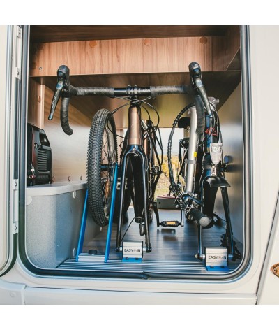 PORTE VELO EMBARQUÉ - Livré avec 2 supports de fourche référence SUFM - Support SUFM livré nu sans axe