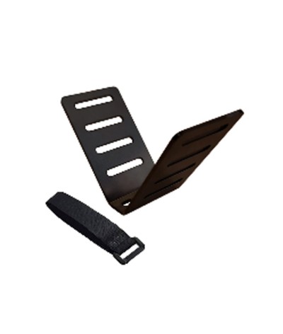 CALE ROUE ARRIÈRE - Permettre de caler tous types de roues - Fer couleur Noir