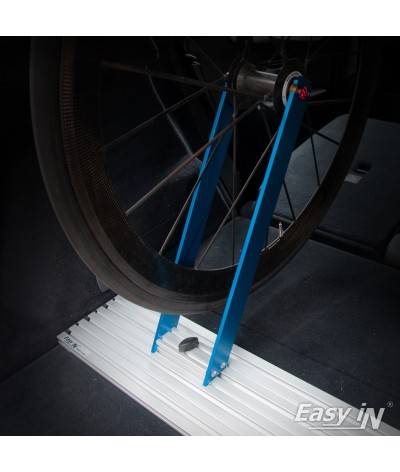 SUPPORT DE ROUE - Accepte tous les diamètres d'axes de fourche - Diamètres 20 mm / 15 mm / 12 mm - Largeur 100 et 110 mm